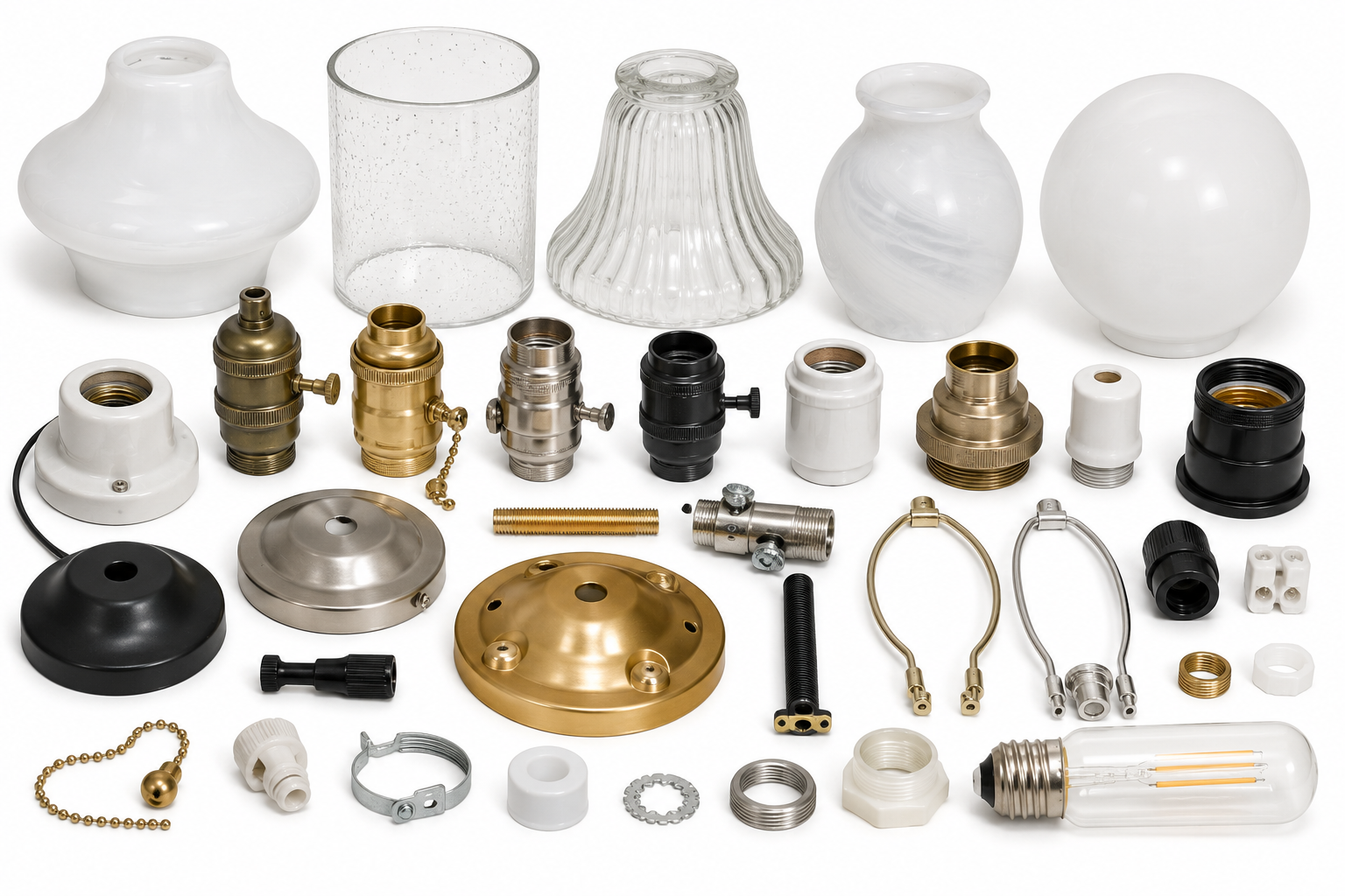 Fixture & Lamp Parts & Glass
